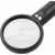Просмотровая лупа BRAUBERG с подсветкой, диаметр 75 мм, увеличение 3, корпус черный 454130 – изображение 4