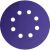 Диск шлифовальный Purple Film на пленочной основе 8 отверстий 125 мм, Р400, 5 шт Abraforce 165022 – изображение 6