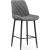Полубарный стул Woodville баодин к темно-серый (velutto 32) / черный каркас 517163 