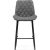Полубарный стул Woodville баодин к темно-серый (velutto 32) / черный каркас 517163 – изображение 2