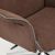 Кресло TetChair CHARM флок коричневый 6 13911 – изображение 8