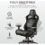 Компьютерное игровое кресло Trust Resto GXT 712 23784 черное кожзам Б0051859 – изображение 9