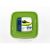 Комплект контейнеров ПОЛИМЕРБЫТ КАСКАД-2 КВАДРО 3шт, 1.0л СВЧ 4367001 – изображение 4