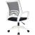 Кресло Easy Chair vb_echair-396w lt сетка/ткань черный пластик белый 1776392 – изображение 4