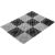 Коврик VORTEX ТРАВКА 42х56 см, черно-серый 23005 