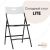 Складной садовый|банкетный стул для кухни Стул Груп Lite белый PP15 white – изображение 2