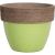 Горшок Deroma паладио зеленый, 14 см D1714V 