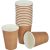 Одноразовый бумажный стакан ООО Комус Стандарт 300 мл, коричневый, 50 штук 998184 
