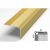 Порог угловой алюминиевый (54х41.8 мм; 0.9 м; анодированный; золото) Лука УТ000000163 – изображение 2