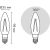 Лампа Gauss basic filament свеча 3,8w 350lm 2400к е14 golden led 1/10/50 1037154 – изображение 3