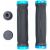 Грипсы JOY KIE MTB HL-G202, 130 мм, с 2 грипстопами, под шестигранник, черный/синий H000008028 – изображение 3