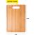 Разделочная доска Forester бамбуковая, термомодифицированная, 40x28 см BC-798 – изображение 3