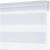 Рулонная штора Decofest Бейс день/ночь, Белый, 60x160 А0000030815 – изображение 3
