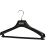 Анатомическая вешалка-плечики Attache с039, пластик, черный, съемная перекладина размер 44-46 1740071 – изображение 2