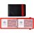 Визитница Феникс + Змея черный, красный, 110x80 мм, 12 односторонних карманов, ПВХ, застежка - резинка 45293 – изображение 2
