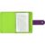 Визитница Феникс + Джинс фиолетовый, салатовый, 110x80 мм, 16 односторонних карманов, ПВХ, застежка - скрытая кнопка 45955 – изображение 6