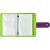 Визитница Феникс + Джинс фиолетовый, салатовый, 110x80 мм, 16 односторонних карманов, ПВХ, застежка - скрытая кнопка 45955 – изображение 7