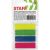 Пластиковые неоновые клейкие закладки STAFF 12х45 мм, 4 цвета х 25 листов, европодвес 127148 – изображение 4