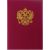 Папка 10 шт в упаковке Staff адресная бумвинил с гербом России А4 бордовая индивидуальная упаковка Basic 129576 – изображение 2