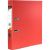Папка-регистратор INFORMAT 55 мм, красная, металлическая окантовка, собранная OP9050R 