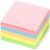 Блок для записи INFORMAT 9х9х5 см куб непроклееный пастель 5 цветов 80 г/м2 NPC5-909050 – изображение 2