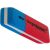 Комбинированный скошенный ластик INFORMAT каучук 53х19х9 мм красно-синий ERRBO – изображение 4