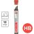 Грифели запасные 36 шт в упаковке BRAUBERG КОМПЛЕКТ 12 шт "Hi-Polymer" HB 0.5 мм 180445 – изображение 2