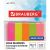 Бумажные неоновые клейкие закладки BRAUBERG 50х14 мм, 5 цветов х 50 листов, европодвес 122731 