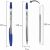 Шариковые ручки BRAUBERG M-500, НАБОР 4 шт, синие, узел 0.7мм, линия письма 0.35 мм 143453 – изображение 8
