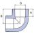 Колено WAVIN EKOPLASTIK 90 PP-R D32, EK SKO03290RCT – изображение 2