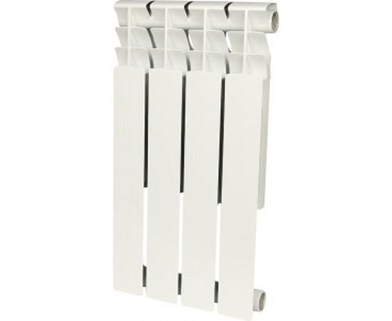 Биметаллический радиатор ROMMER Optima BM 500 4 секции RAL9016 89570 