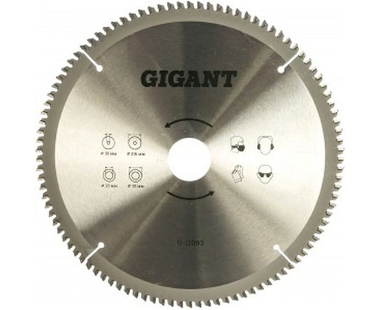 Диск пильный по алюминию (216x30 мм; Z100) Gigant G-11093 