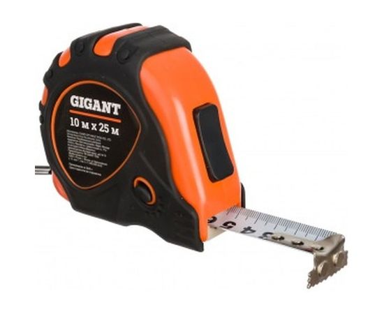 Измерительная рулетка Gigant GMT 1025 10x25 мм с магнитным захватом 