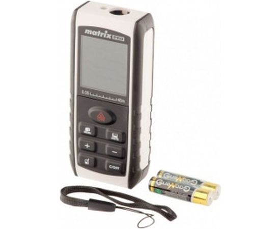 Лазерный дальномер с электронным угломером Matrix LD-40 38015 