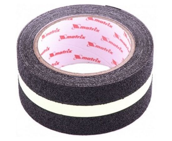 Клейкая противоскользящая лента MATRIX c фотолюминисцентной полосой 88719 