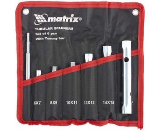 Набор ключей трубчатых торцевых 7 пр MATRIX 13719 