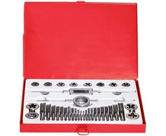 Набор метчиков и плашек М3 - М16, 36 предметов MASTER 77339 