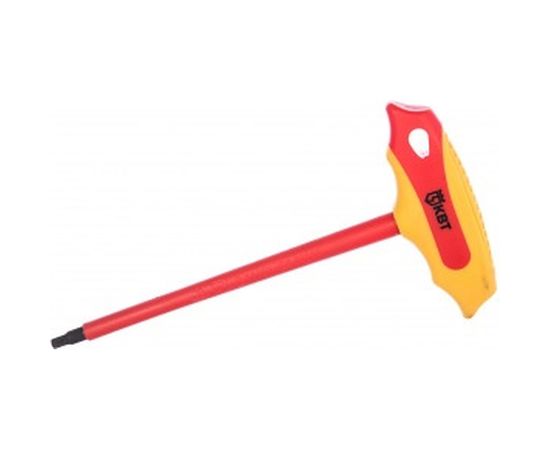 Ключ диэлектрический шестигранный Т-образный 4 мм КВТ Профи 73231 