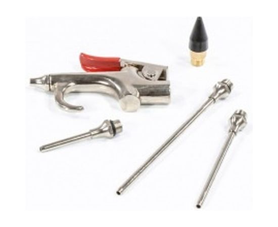 Набор пневматический продувочный пистолет с насадками MATRIX 4 шт 57338 