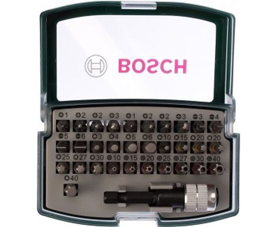 Набор бит COLORED 32 предмета Bosch 2607017063 