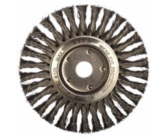 Щетка дисковая плоская для УШМ (175х22.2 мм) Inforce 11-01-048 