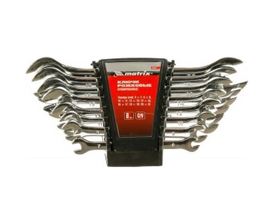 Набор рожковых ключей 8 шт. MATRIX Master 15238 