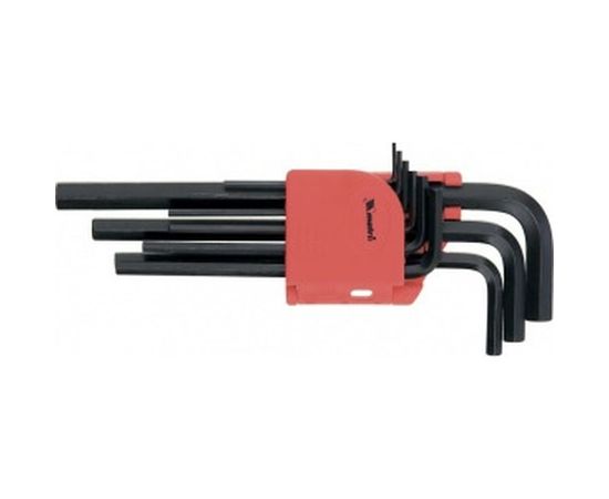 Набор имбусовых удлиненных ключей 1,5-10 мм 9 шт MATRIX 11231 