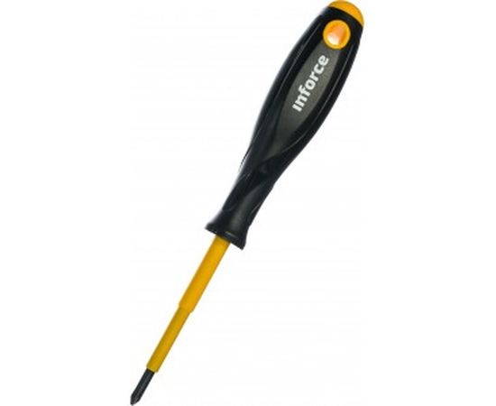 Отвертка диэлектрическая PH1х80мм Inforce 06-09-74 
