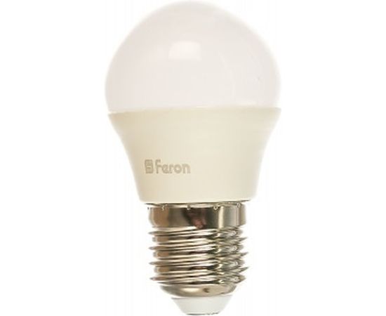 Светодиодная лампа - шарик E27 7W 4000K FERON LB-95 25482 