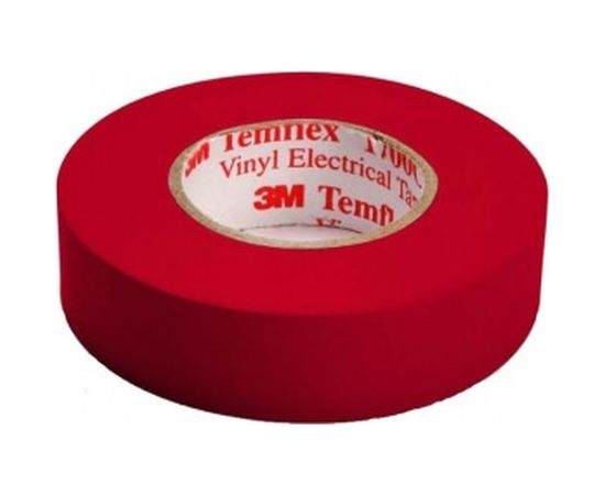Изолента ПВХ 3М Temflex 1300 красная, рулон 19 мм x 20 м 7100080341 