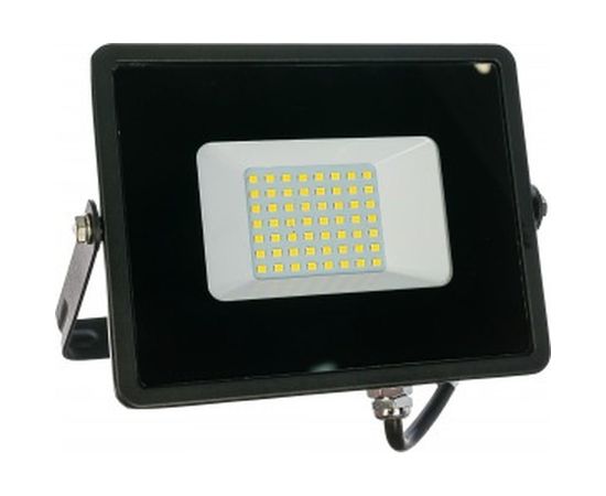 Светодиодный прожектор 2835 SMD 50W 4000K IP65 AC220V/50Hz, черный 167*198*28мм FERON LL-921 29497 