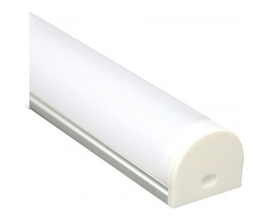 Алюминиевый круглый широкий профиль, серебро Feron CAB283 10302 