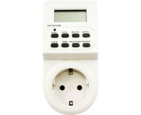 Розетка с таймером, недельная электронная, мощность 3500W/16A Feron TM22/61925 23205 