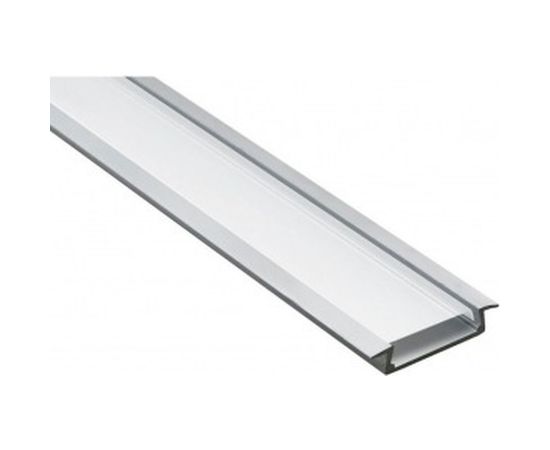 Алюминиевый встраиваемый широкий профиль, серебро Feron CAB252 10293 